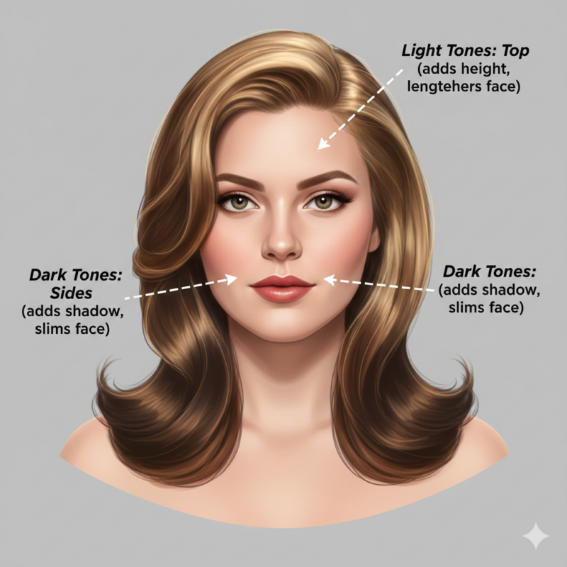 Hair contouring