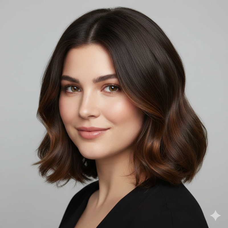 Taglio Capelli per Viso Tondo