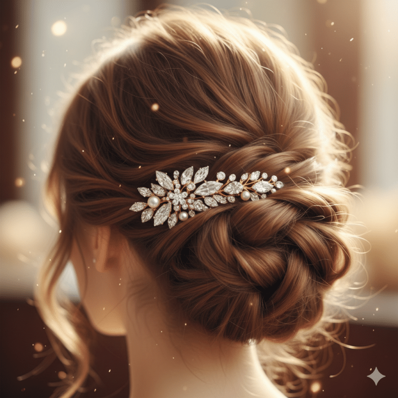 accessorio per capelli di lusso fermaglio gioiello
