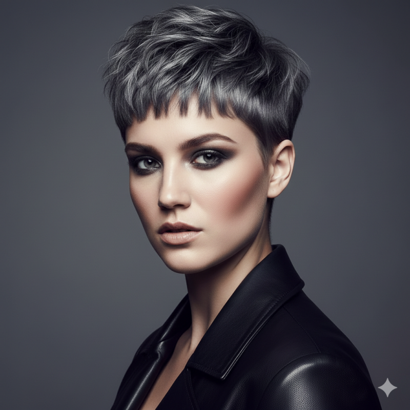 frangia corta baby bangs
