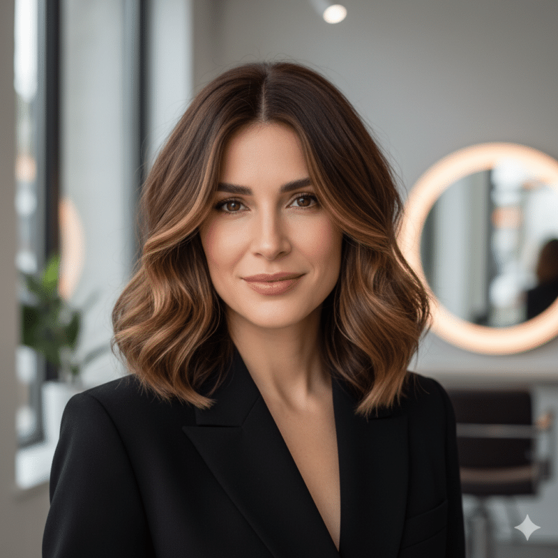 long power bob donna 40 anni moda 2026 ringiovanente