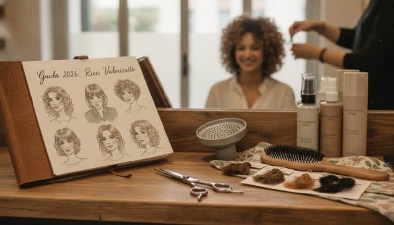 Tagli Capelli Medi Ricci che Valorizzano: Guida 2026