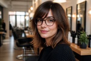 Tagli capelli medi per occhiali: guida completa 2026